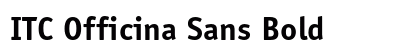 ITC Officina Sans Bold preview