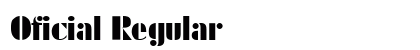 Oficial Regular preview