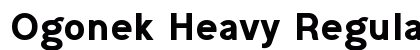 Ogonek Heavy Regular preview