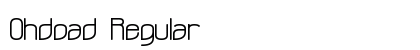 Ohdoad Regular preview