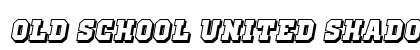 Old School United Shadow Italic Preview