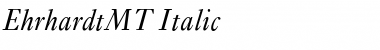 EhrhardtMT RomanItalic Font