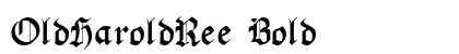 OldHaroldRee Bold preview