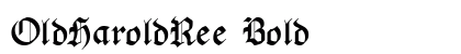 OldHaroldRee Bold preview