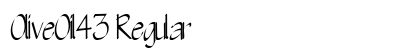 OliveOil43 Regular Preview