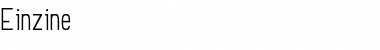Download Einzine Font Download Einzine Font