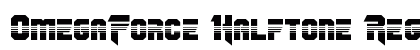 OmegaForce Halftone Regular preview