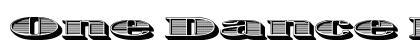 One Dance Bold preview