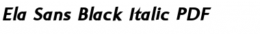 Download Ela Sans Black Font Download Ela Sans Black Font