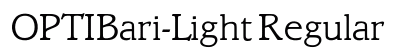 OPTIBari-Light Regular preview