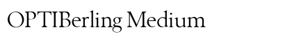 OPTIBerling Medium preview