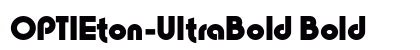 OPTIEton-UltraBold Bold preview