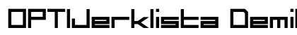 OPTIJerklista DemiBold preview