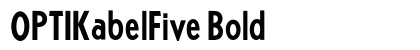 OPTIKabelFive Bold preview