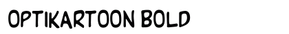 OPTIKartoon Bold preview