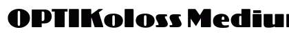 OPTIKoloss Medium preview