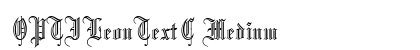OPTILeonTextC Medium preview
