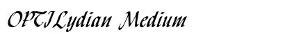 OPTILydian Medium preview