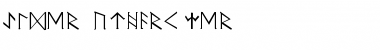 Elder Futhark ver 1.1 Regular Font