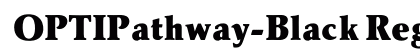 OPTIPathway-Black Regular preview