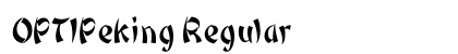 OPTIPeking Regular preview