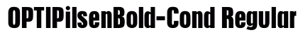 OPTIPilsenBold-Cond Regular preview