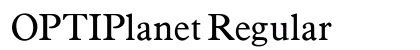 OPTIPlanet Regular preview