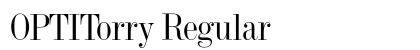OPTITorry Regular Preview