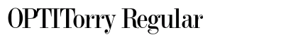 OPTITorry Regular Preview