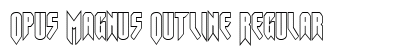 Opus Magnus Outline Regular preview