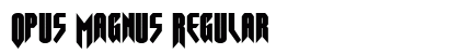 Opus Magnus Regular preview
