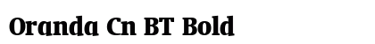 Oranda Cn BT Bold Preview