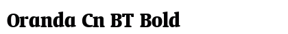 Oranda Cn BT Bold Preview