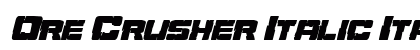 Ore Crusher Italic Italic preview