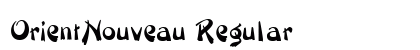 OrientNouveau Regular preview
