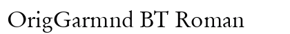 OrigGarmnd BT Roman Preview