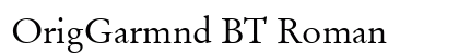 OrigGarmnd BT Roman Preview