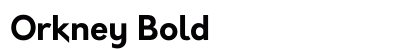 Orkney Bold preview