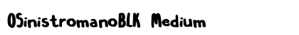 OSinistromanoBLK Medium preview