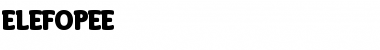 Download ElefoPEE Font Download ElefoPEE Font