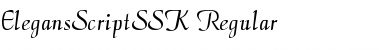 Download ElegansScriptSSK Font