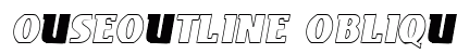 OuseOutline Oblique Preview