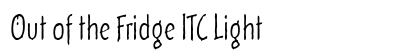 Out of the Fridge ITC Light Font
