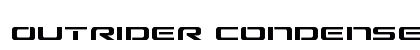 Outrider Condensed Condensed preview