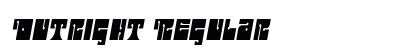 Outright Regular Font