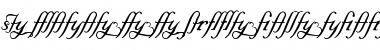ElegeionScriptLigatures Regular Font