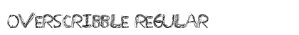 OverScribble Regular preview