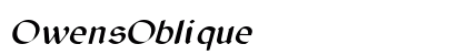 Owens Oblique preview