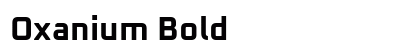 Oxanium Bold preview