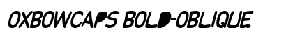 OxbowCaps Bold-Oblique Preview